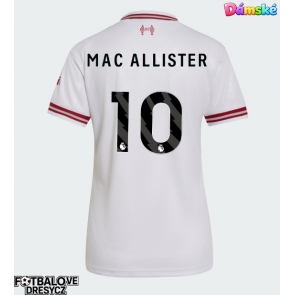 Liverpool Alexis Mac Allister #10 Dámské Venkovní Dres 2026-27 Krátký Rukáv Liverpool Alexis Mac Allister #10 Dámské Venkovní Dres 2026-27 Krátký Rukáv